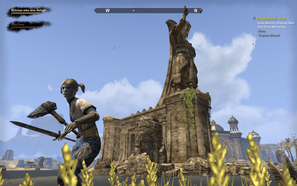 Don't blink, Del! Don't Blink!