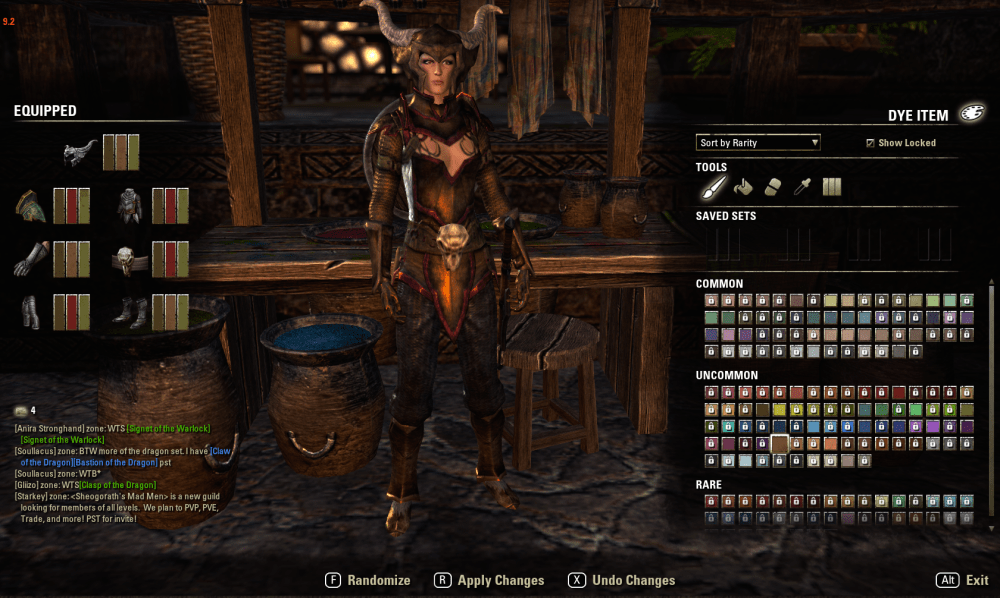 Thessaly level 16 in dye station